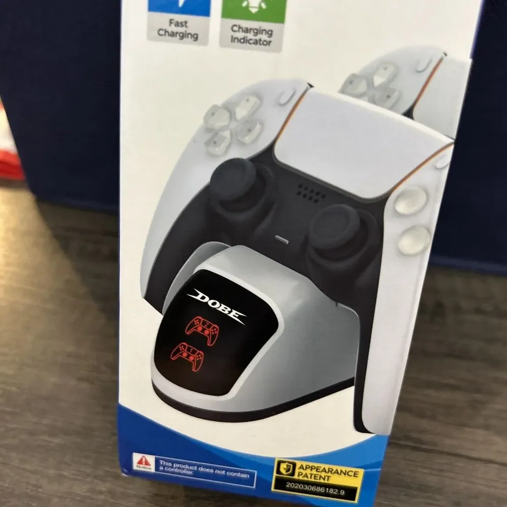 Dobe Dual Controller Charging Dock For PS5 Controller - NEW